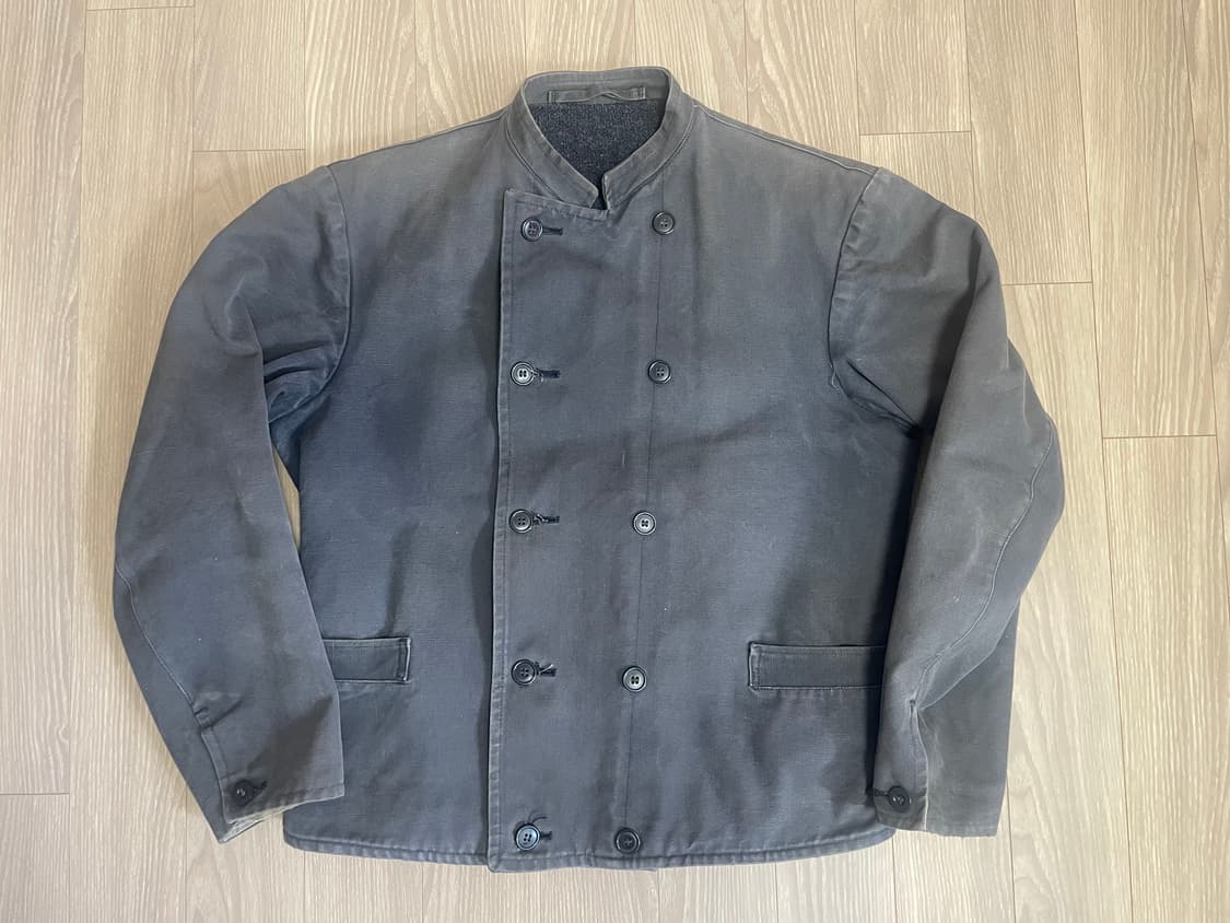 30s swedish navy double breasted jacket 상품이미지1