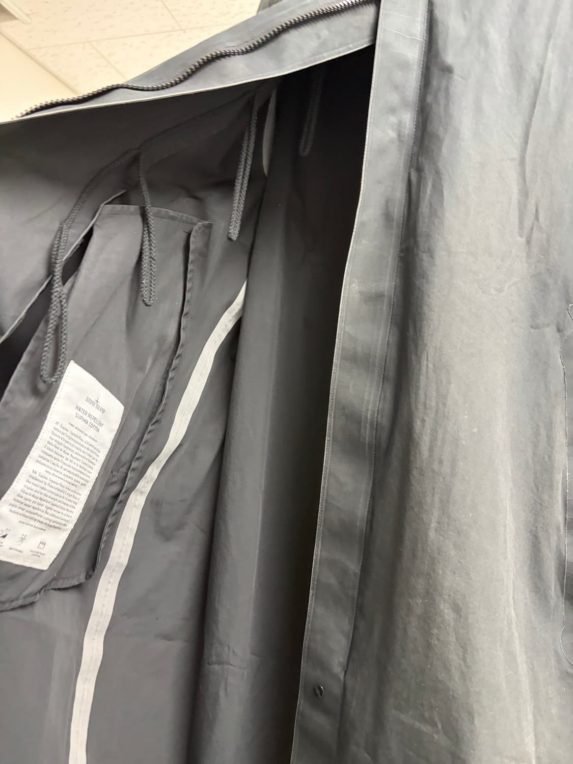 스톤아일랜드 롱 코트 S 상품이미지7