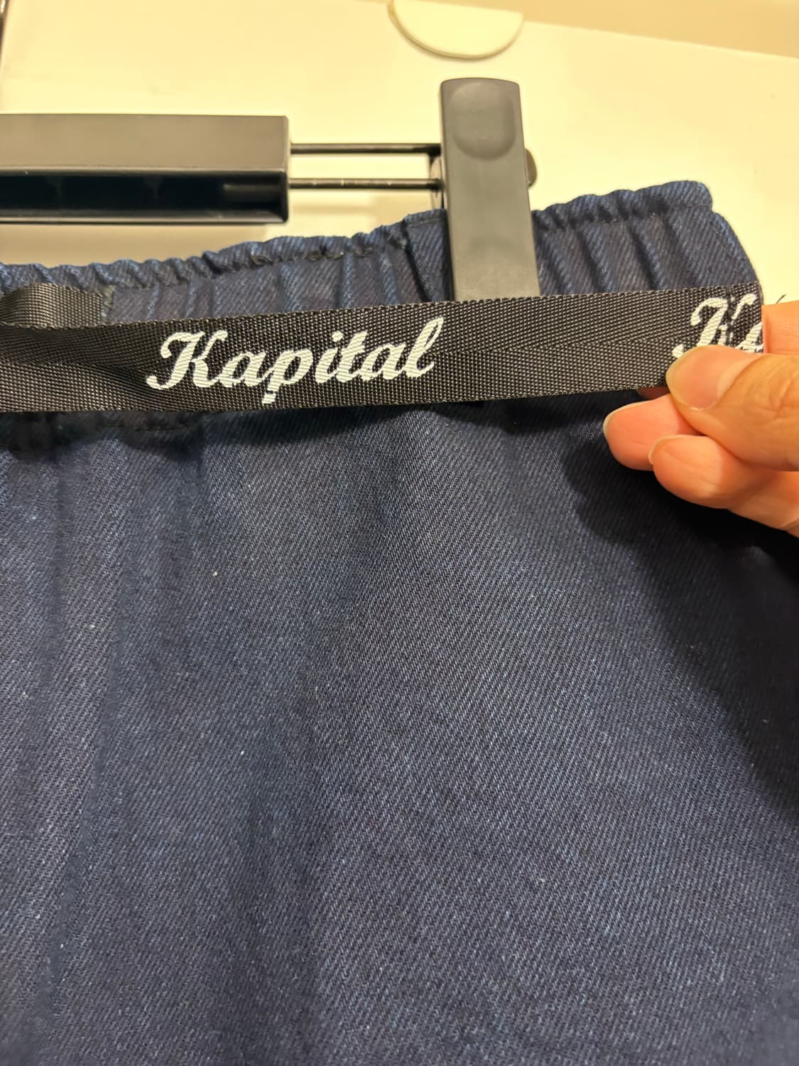 캐피탈 후로시키 자수 데님 쇼츠 상품이미지4