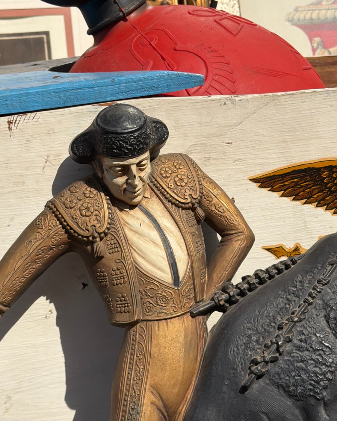 빈티지 소품 1968년 Bullfighter 벽 장식 상품이미지3