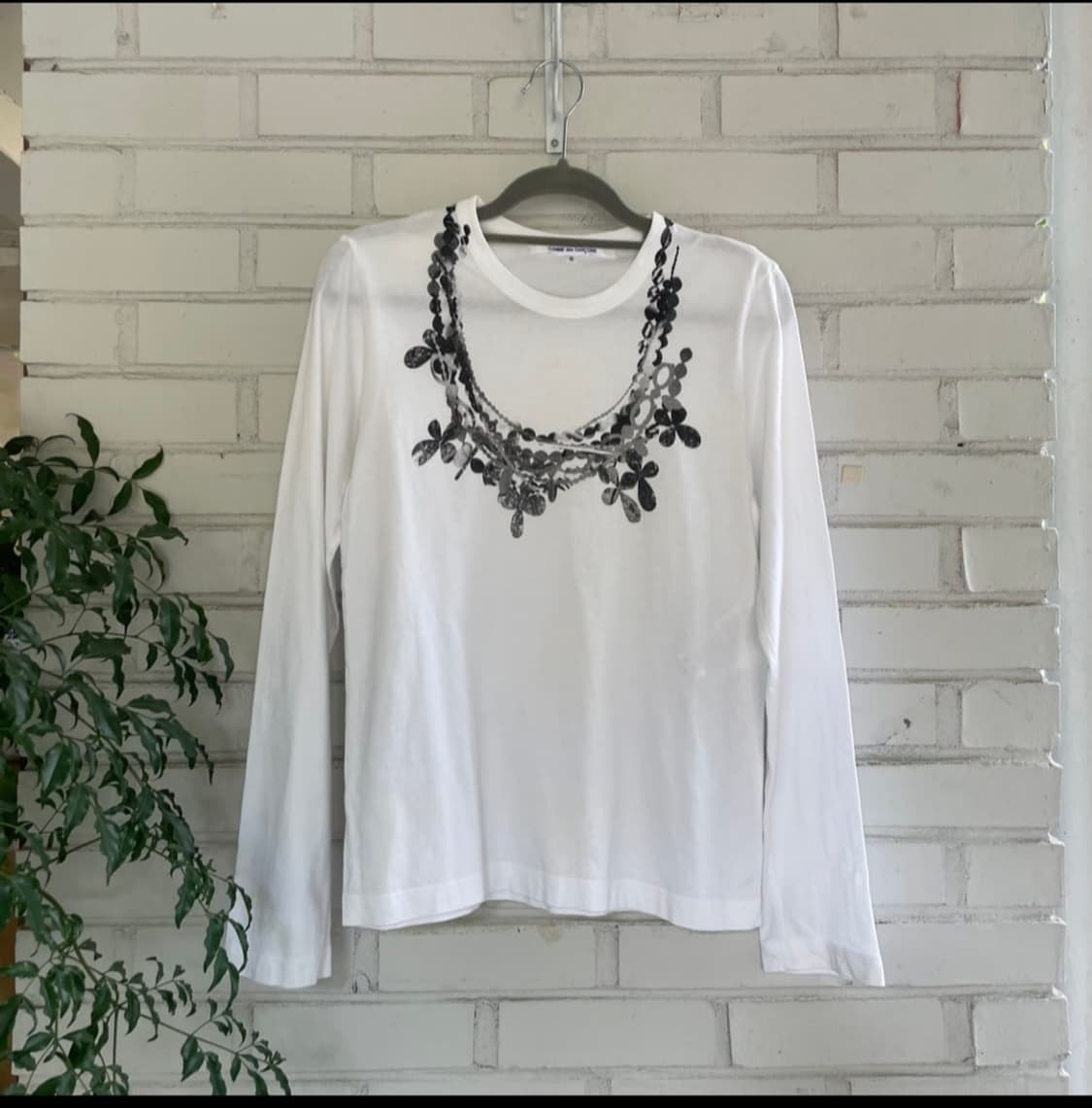 꼼데가르송 프린팅 롱슬리브 상품이미지1