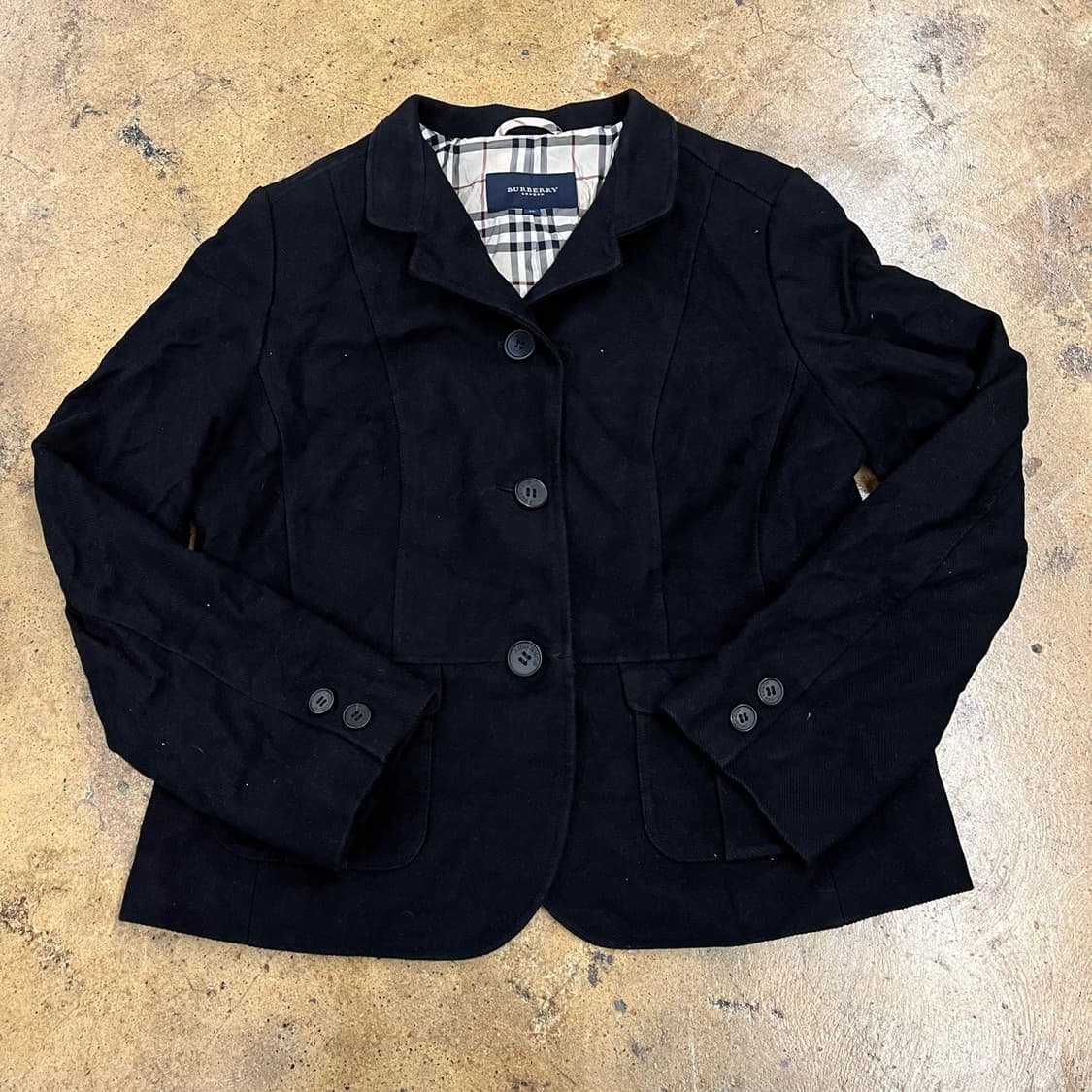 [정품/46] 버버리 블랙 자켓 b10 상품이미지2