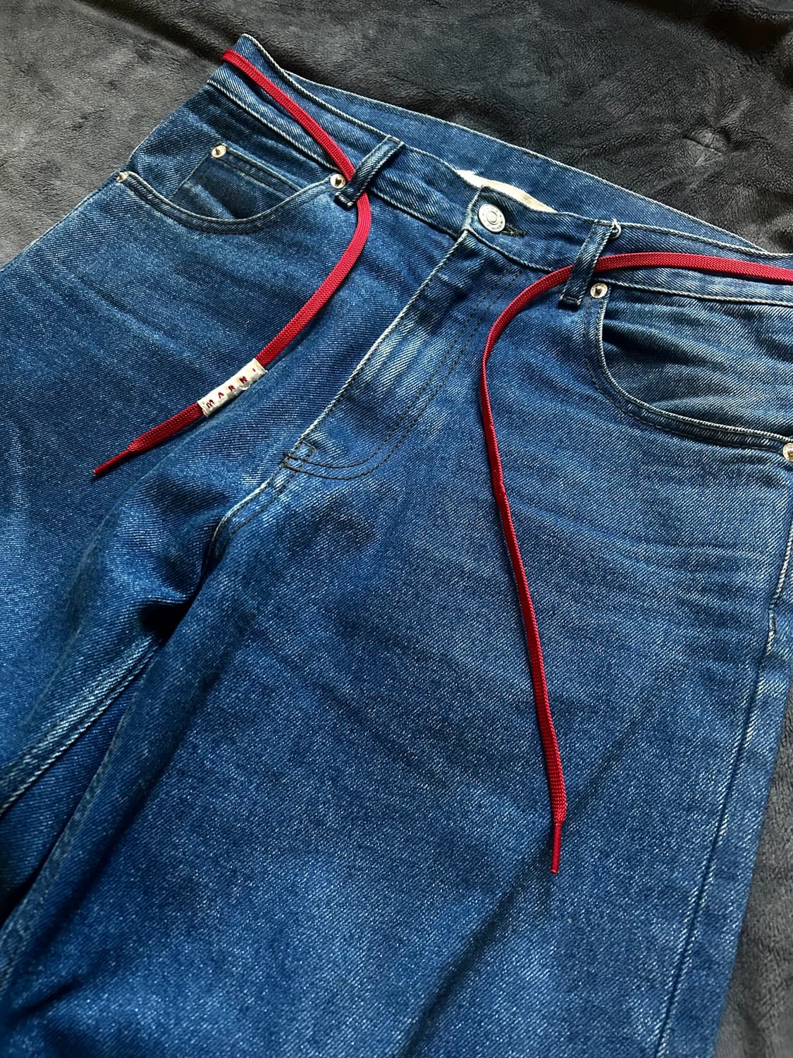 Marni Wide Flair Denim Pants 상품이미지3