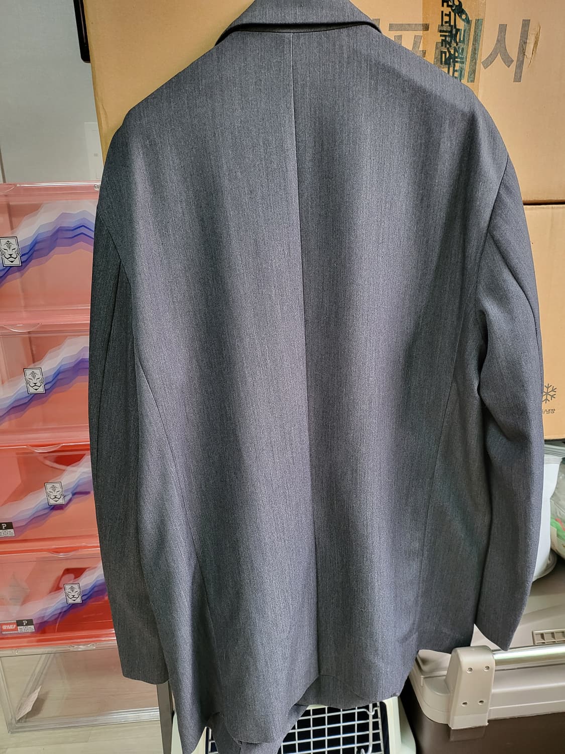 [105] 스파오 오버핏 더블 브레스티드 블레이저 상품이미지2