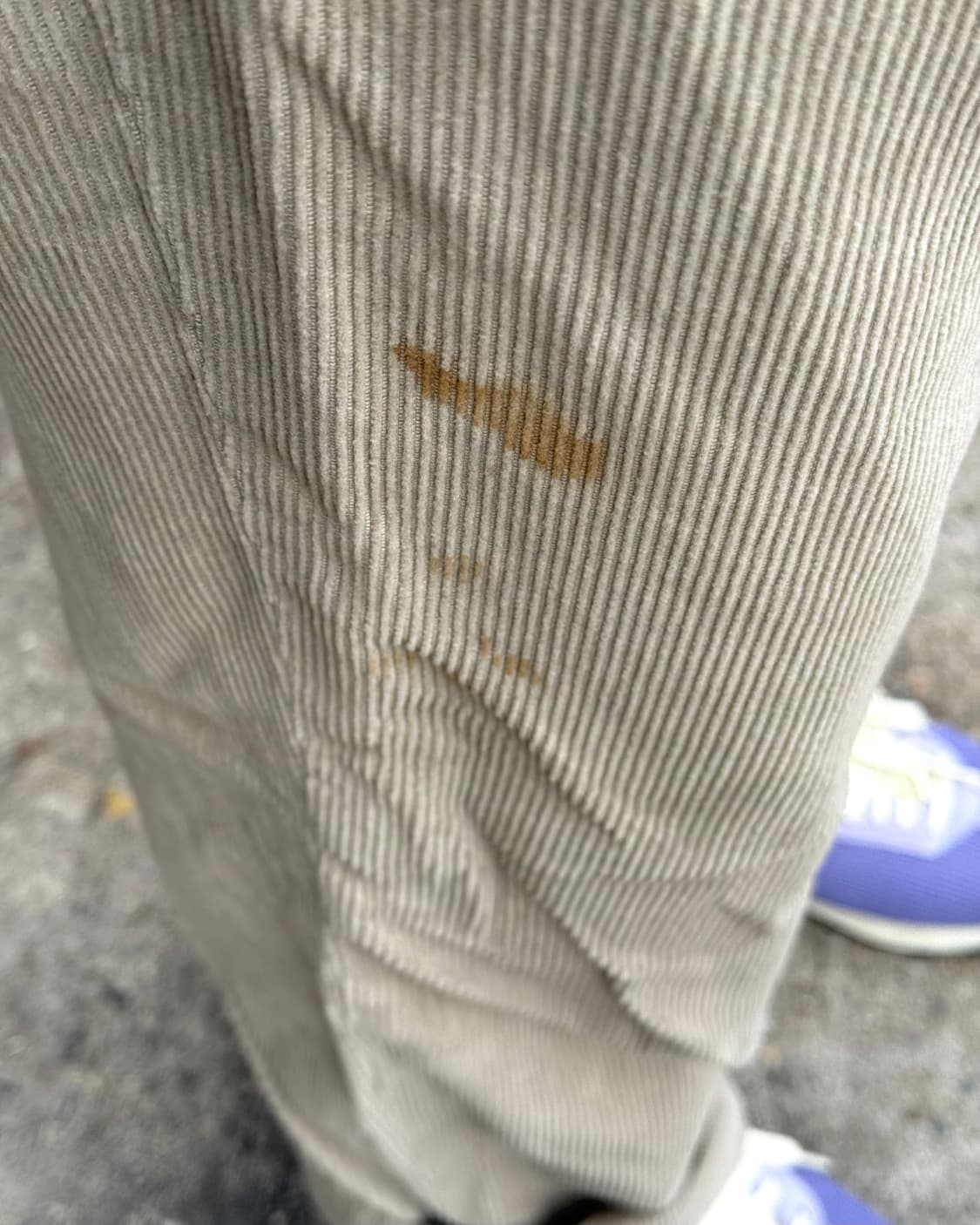 90‘s 에디바우어 투턱 클래식 핏 코듀로이 팬츠 36 상품이미지9