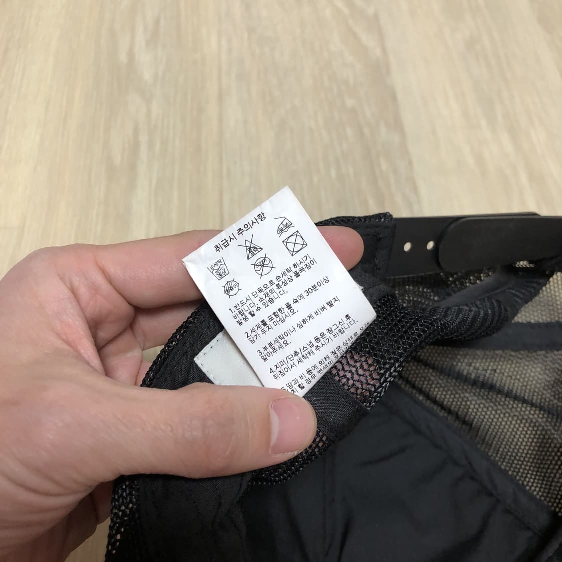 (OS) 키뮤어 KIIMUIR PPP 플라워 메쉬캡 블랙 상품이미지8