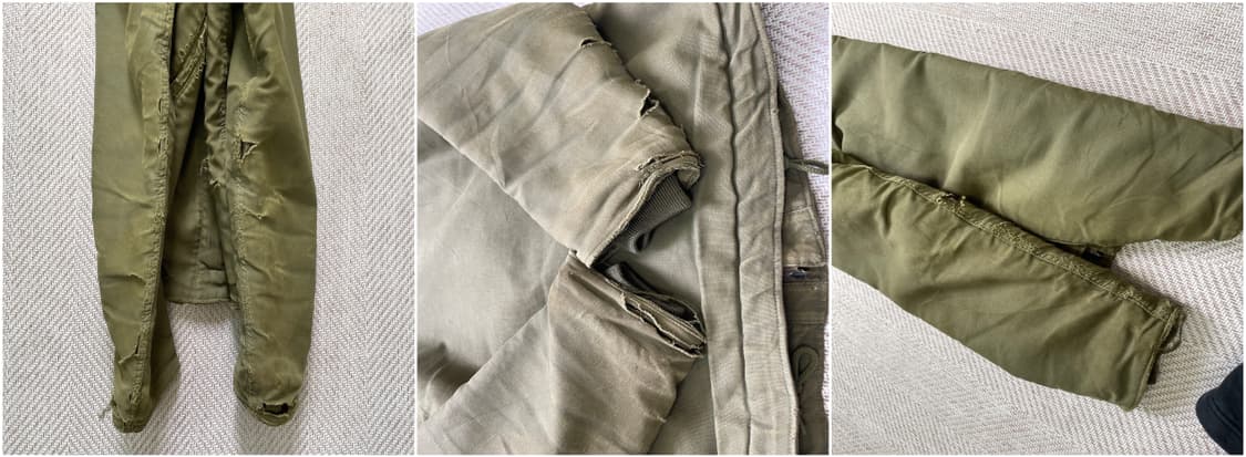 4~50s  og 미 해군 N-1 밀리터리 덱 자켓  상품이미지10