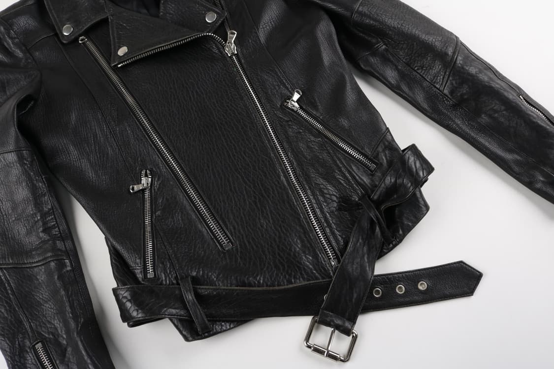 [여성 S] 빈티지 양가죽 라이더 자켓 상품이미지2