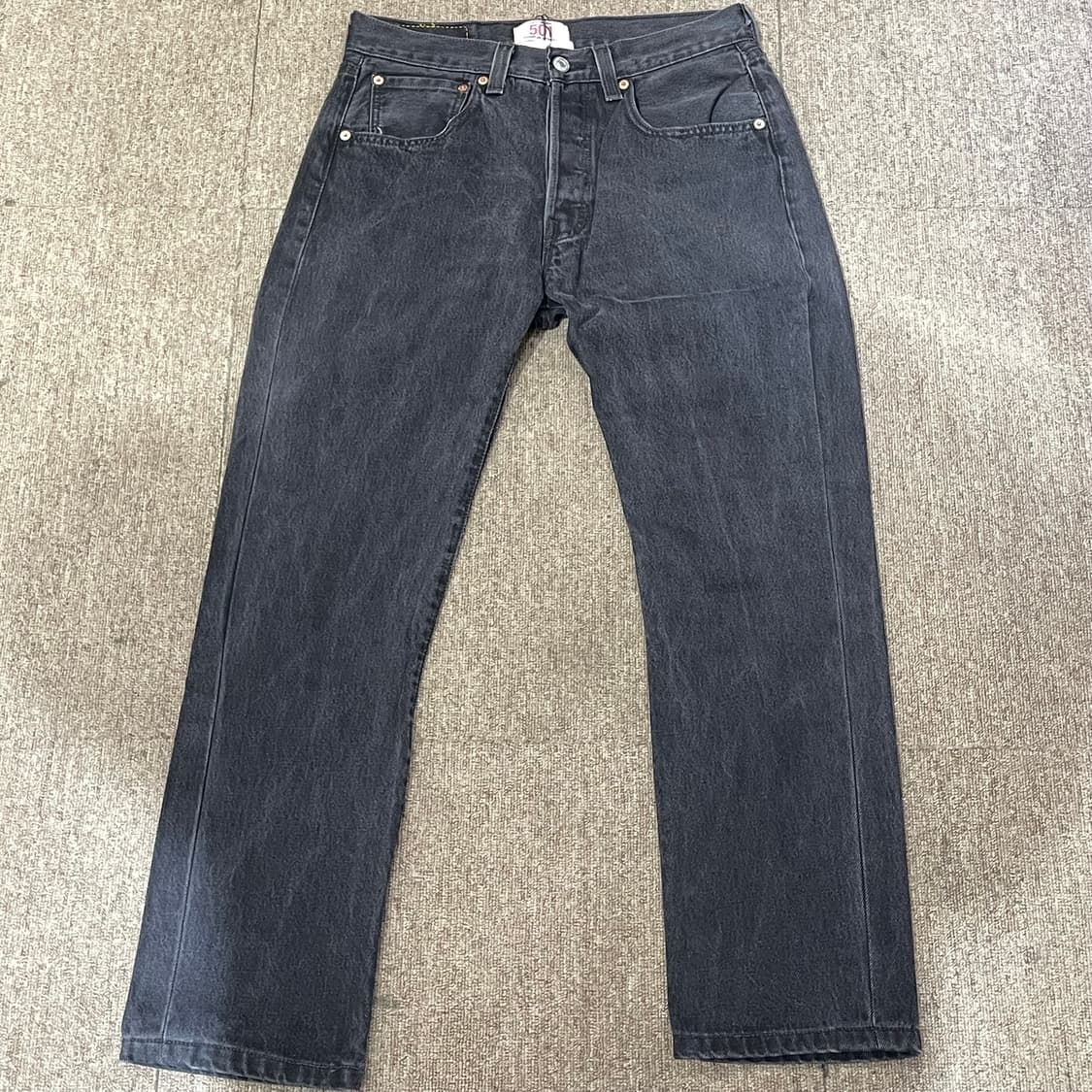 (31) Levi's 501 (리바이스 스트레이트 블랙 데님) 상품이미지4