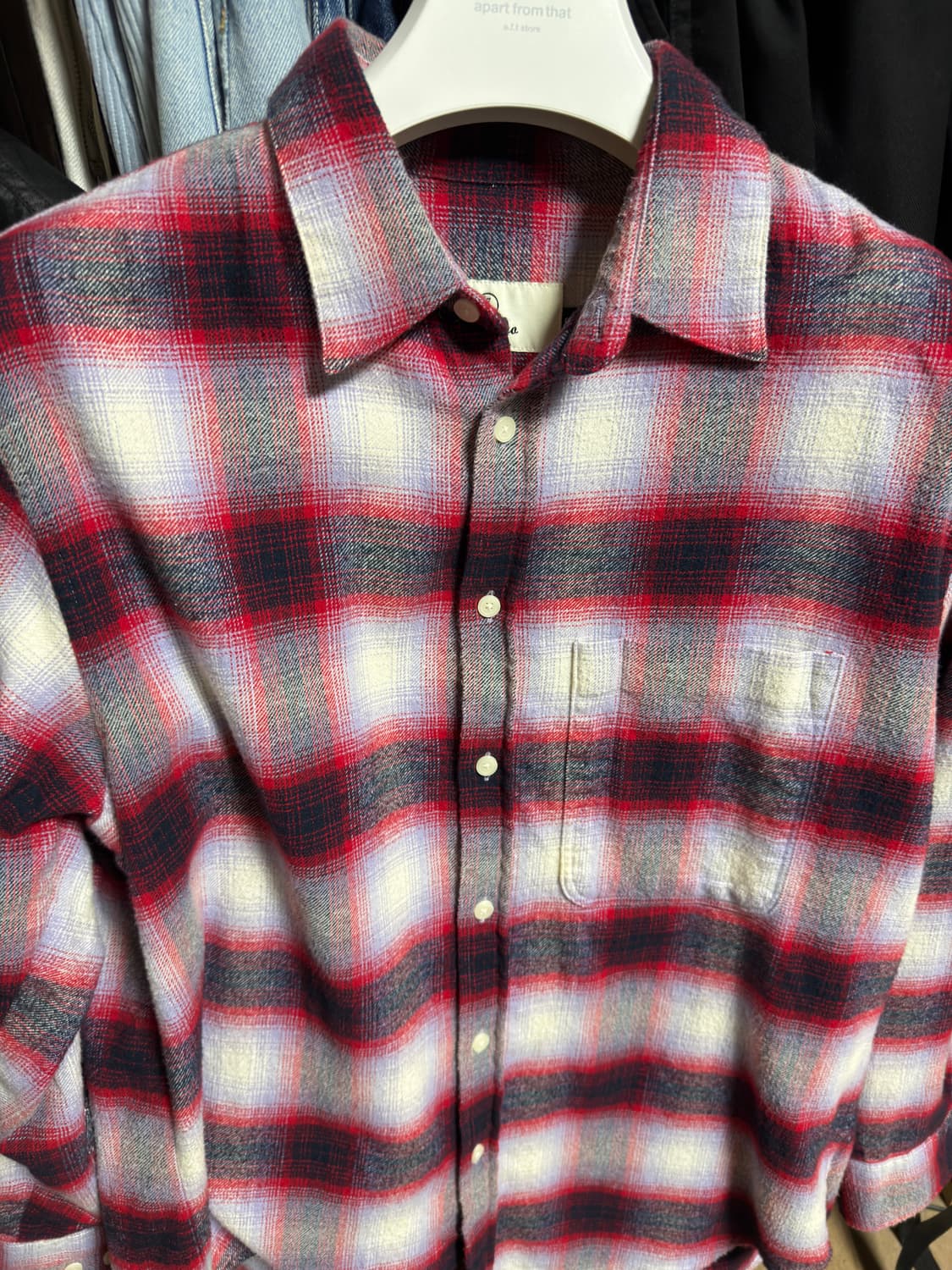 이얼즈어고 체크 셔츠 s 상품이미지1