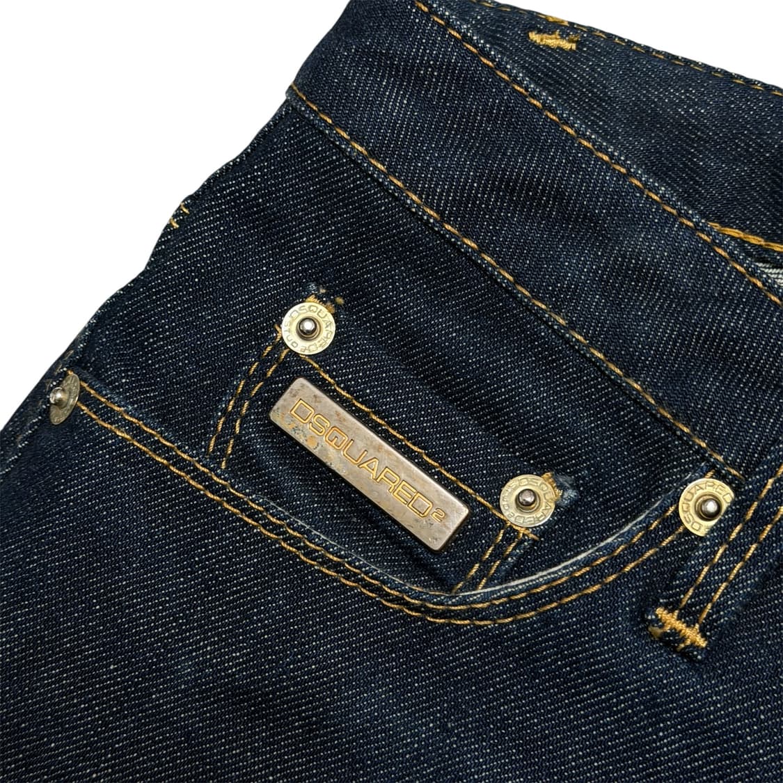 00s Dsquared2 로우라이즈 슬림 데님 상품이미지4
