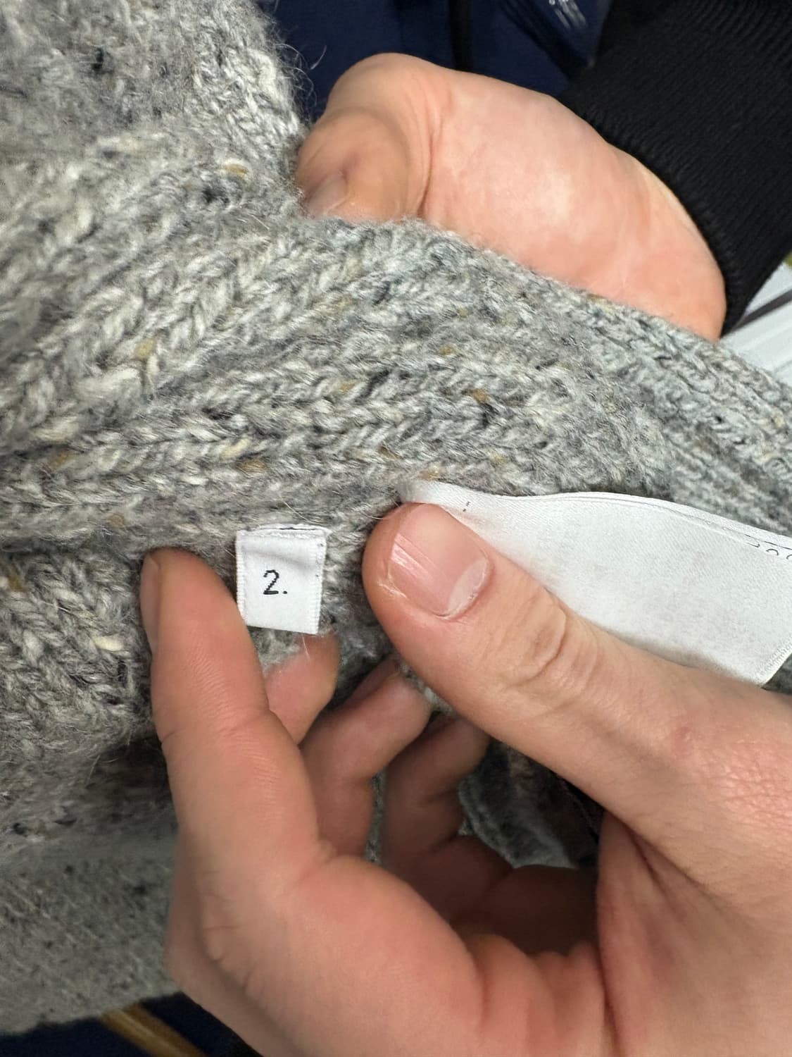 톰브라운 아란 케이블 가디건 2사이즈 상품이미지5