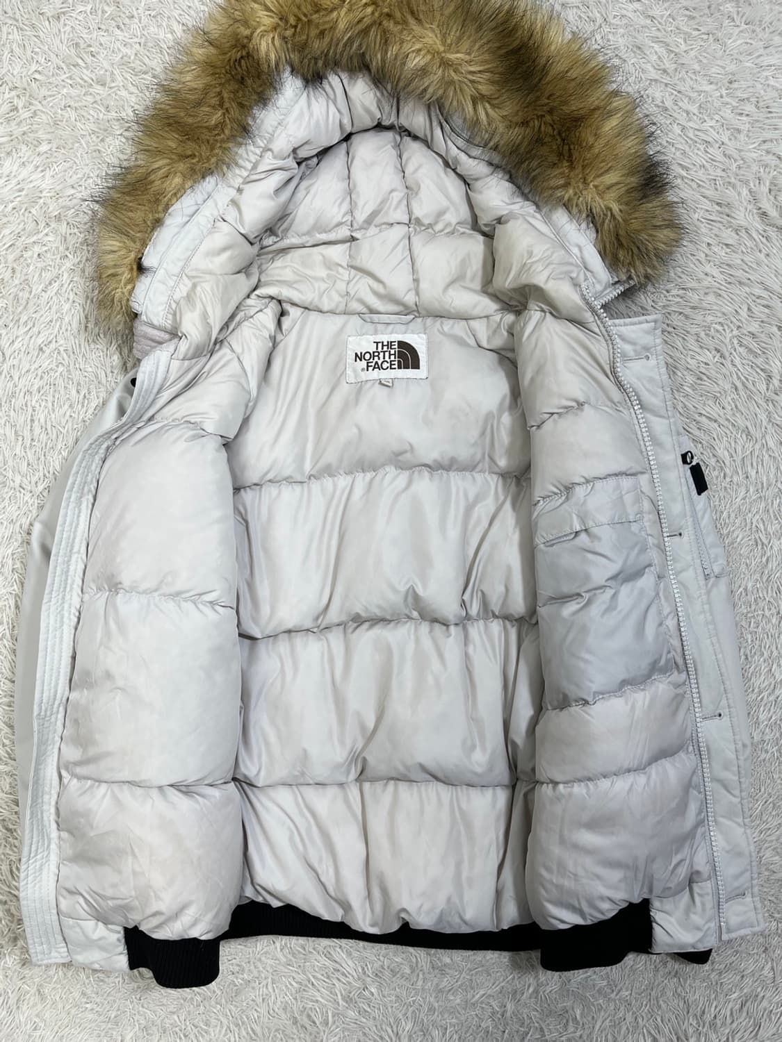 노스페이스 화이트라벨 메리덴 크롭 다운 패딩/#2593 상품이미지6