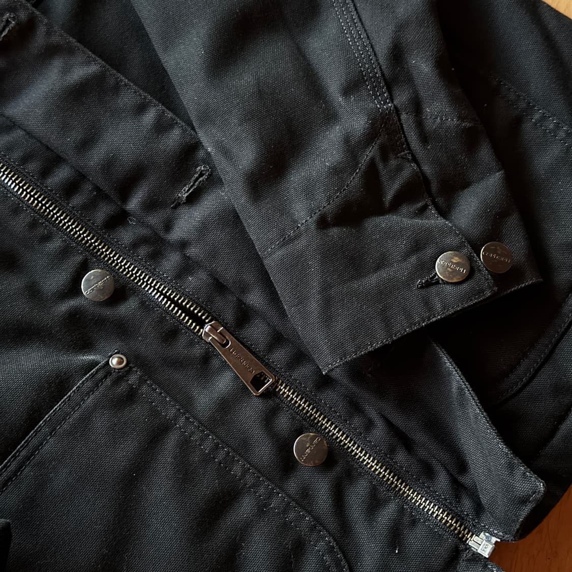 칼하트 초어코트 블랙 s 상품이미지3