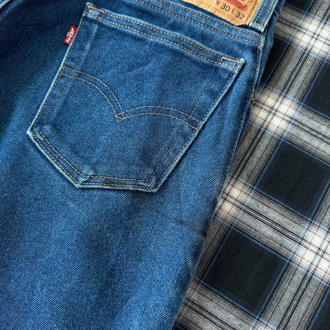 Levis 부츠컷 리바이스 517 데님 청바지 W30 L32 상품이미지8