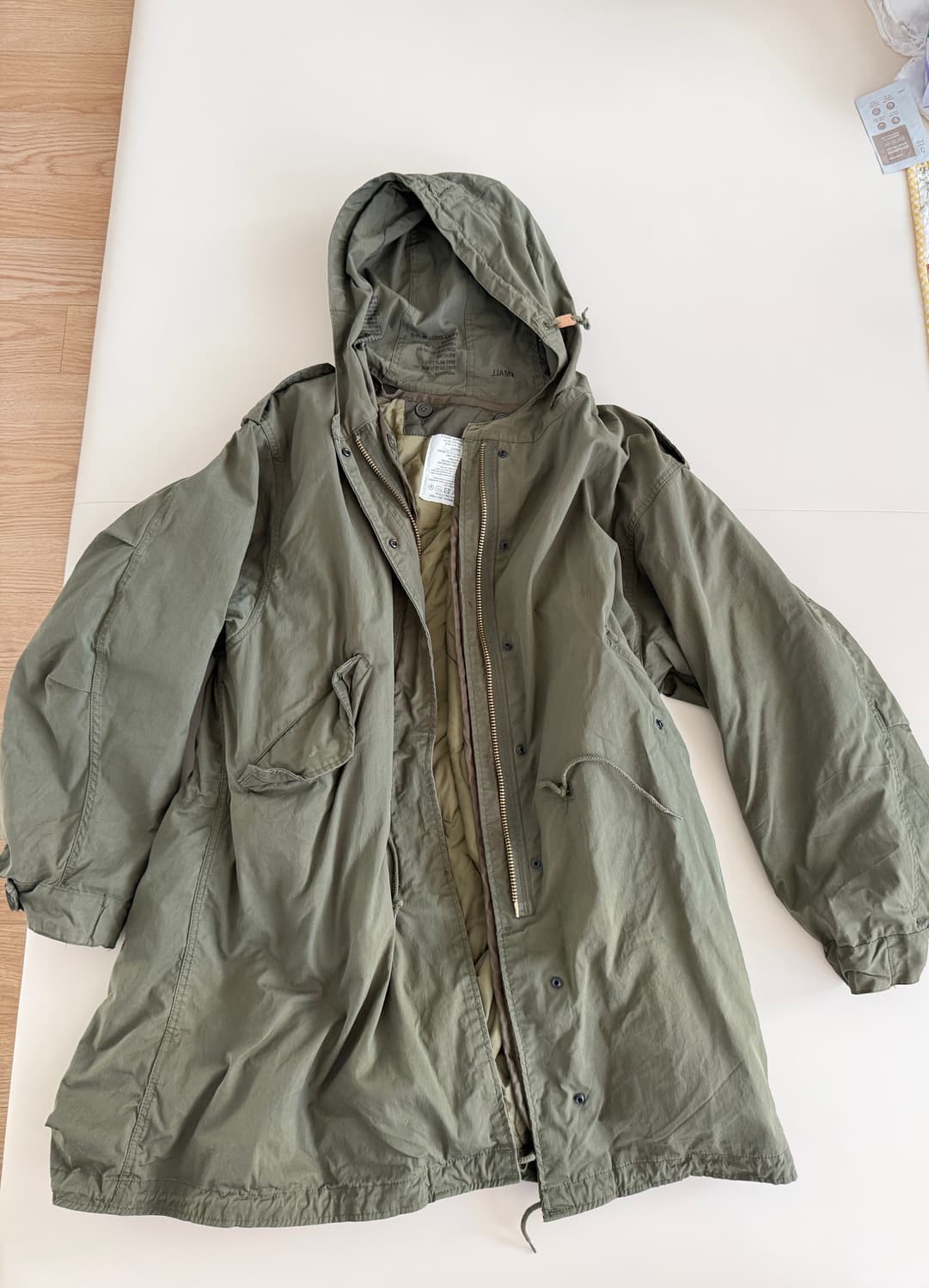 밀텍 M51 피시테일파카 올리브그린 상품이미지4