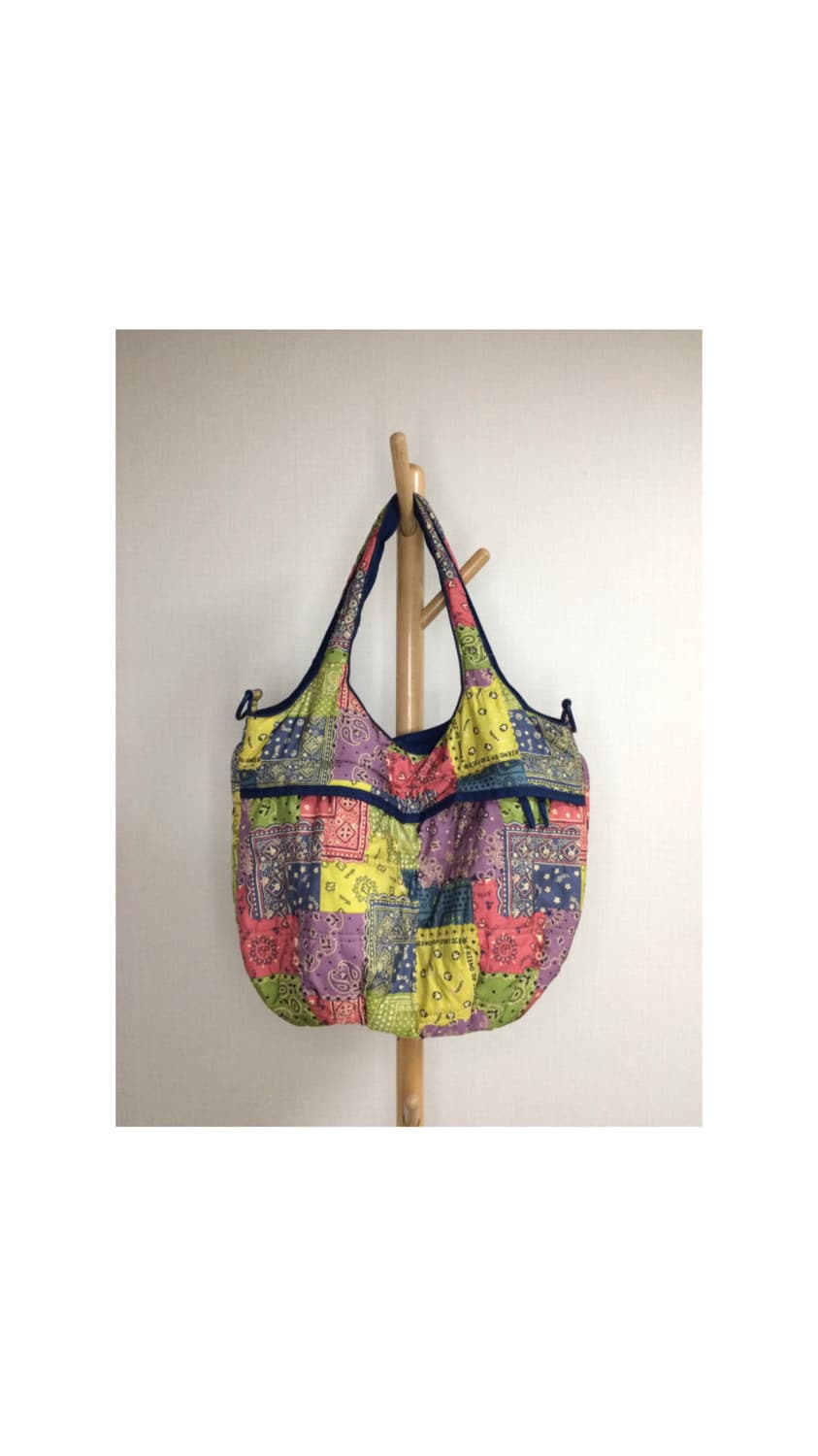 빈티지 에스닉 패치워크 패디드 크로스백 숄더백 상품이미지5