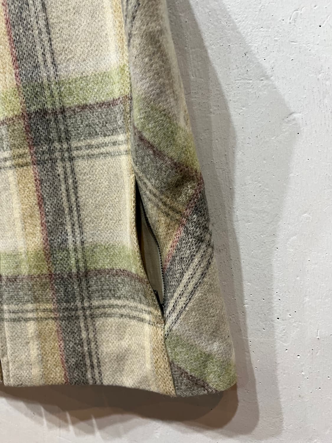 히로코 코시노 히로코비스 울 집업 베스트 조끼 Made in JAPAN 상품이미지3