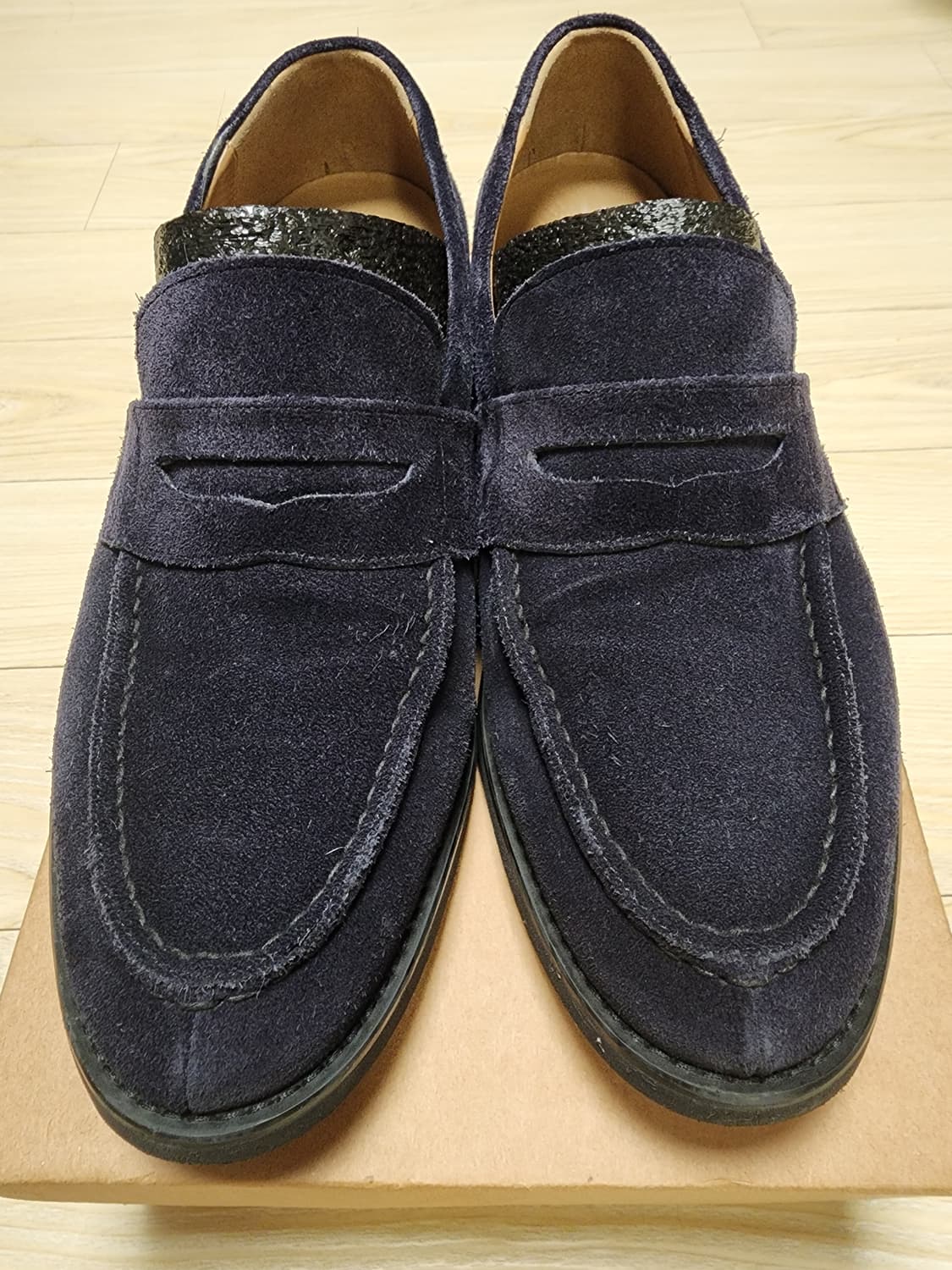 Y팁 스웨이드 네이비 페니로퍼 270(무료배송) 상품이미지9