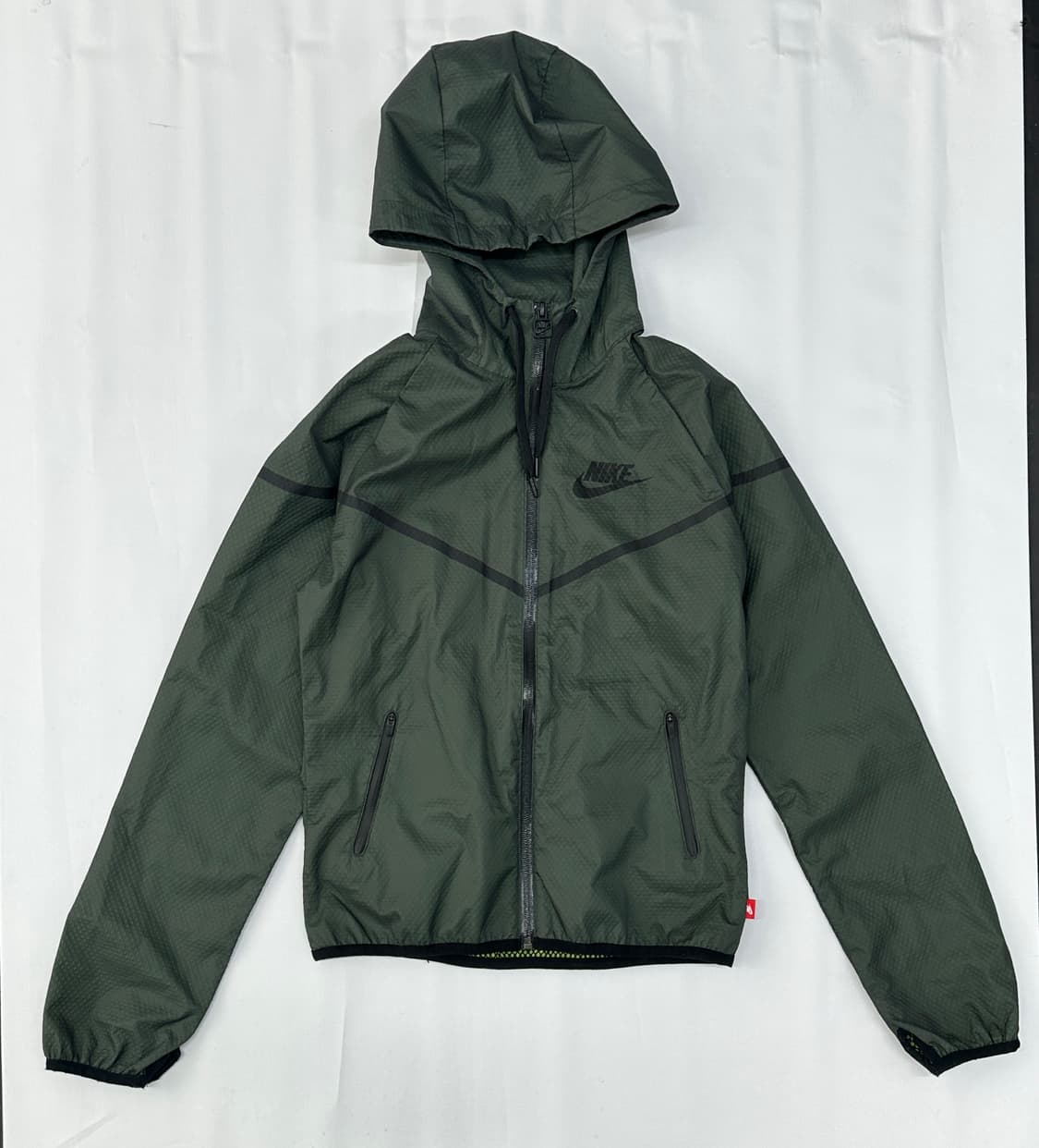 나이키 카키 테크팩 후드 바람막이 빈티지 아웃도어 캠퍼 스포티 상품이미지3