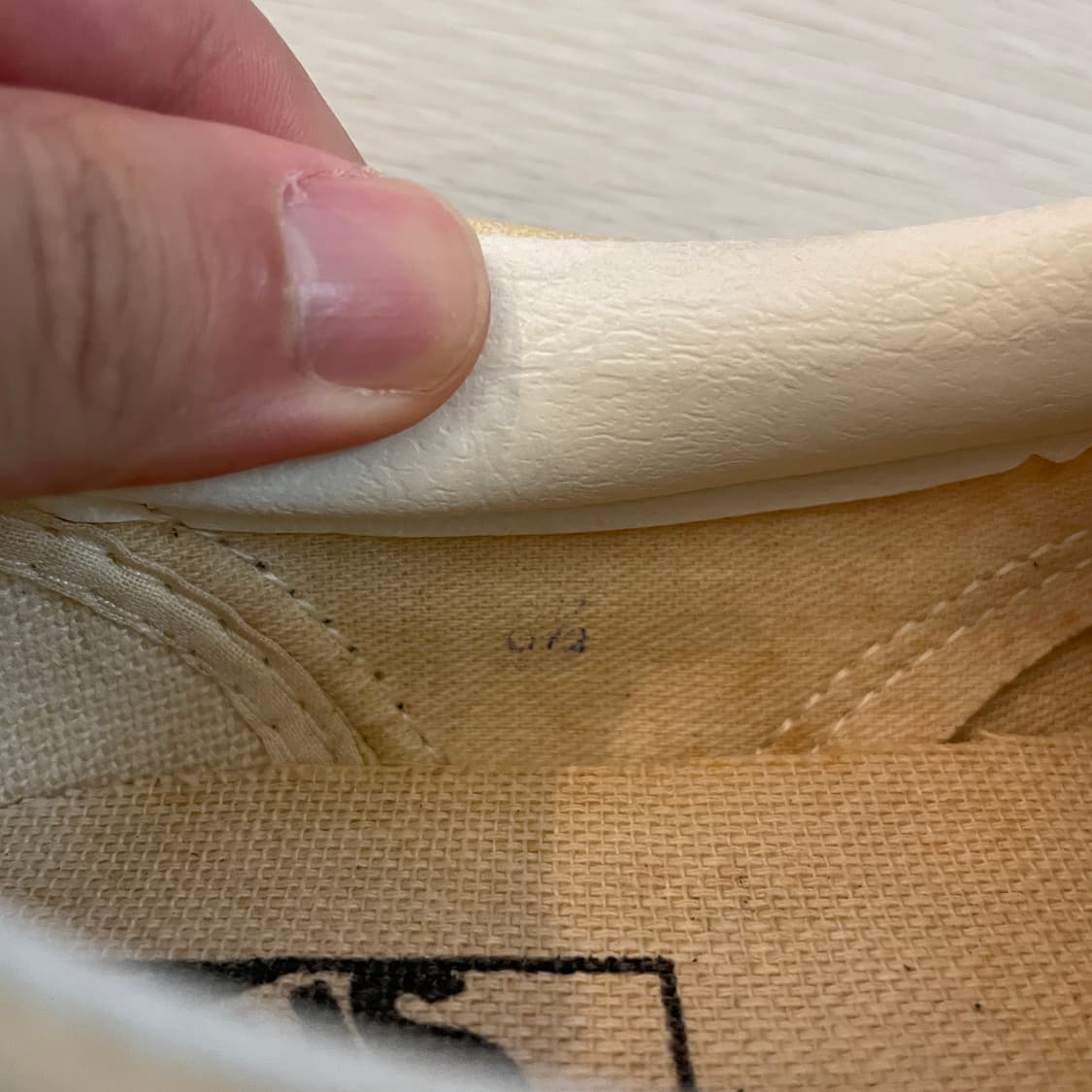 90s Vans 반스 체커보드 슬립온 데드스탁 상품이미지10