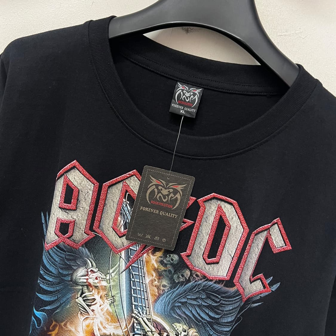 Rock Volution 락볼루션 데드스탁 ACDC 빈티지 반팔티 XL 상품이미지3