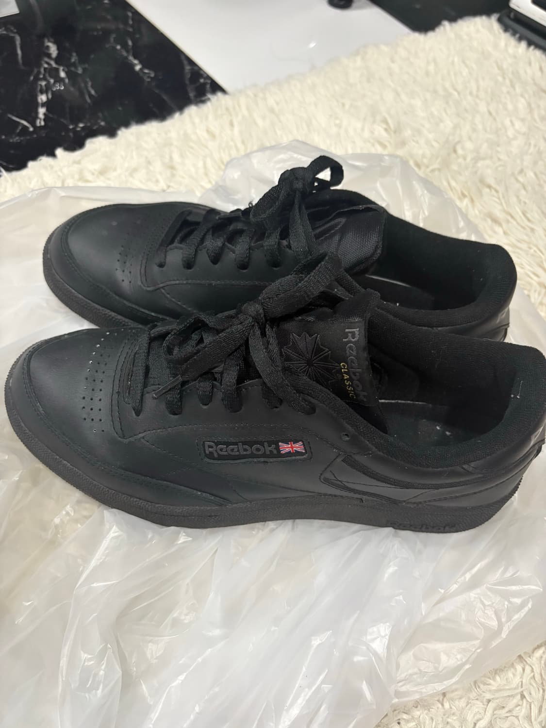 [270mm] 리복 클럽 C 85 블랙 상품이미지1