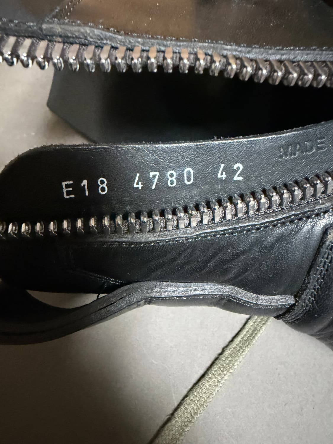 Rick owens 아크네 팹스타일 하이킹 부츠 18ss 상품이미지7