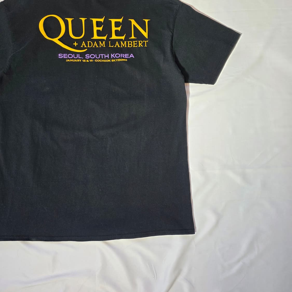 [2XL]퀸 QUEEN 서울 콘서트 공식 굿즈 티셔츠 상품이미지6