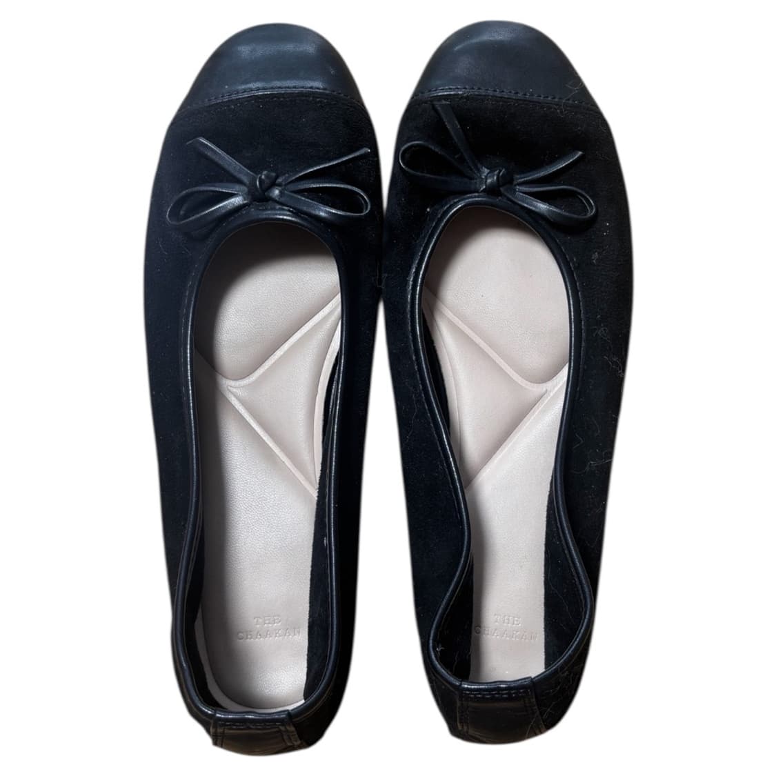 [무료배송] 착한구두 블랙 리본 플랫슈즈 발레화 구두 상품이미지1