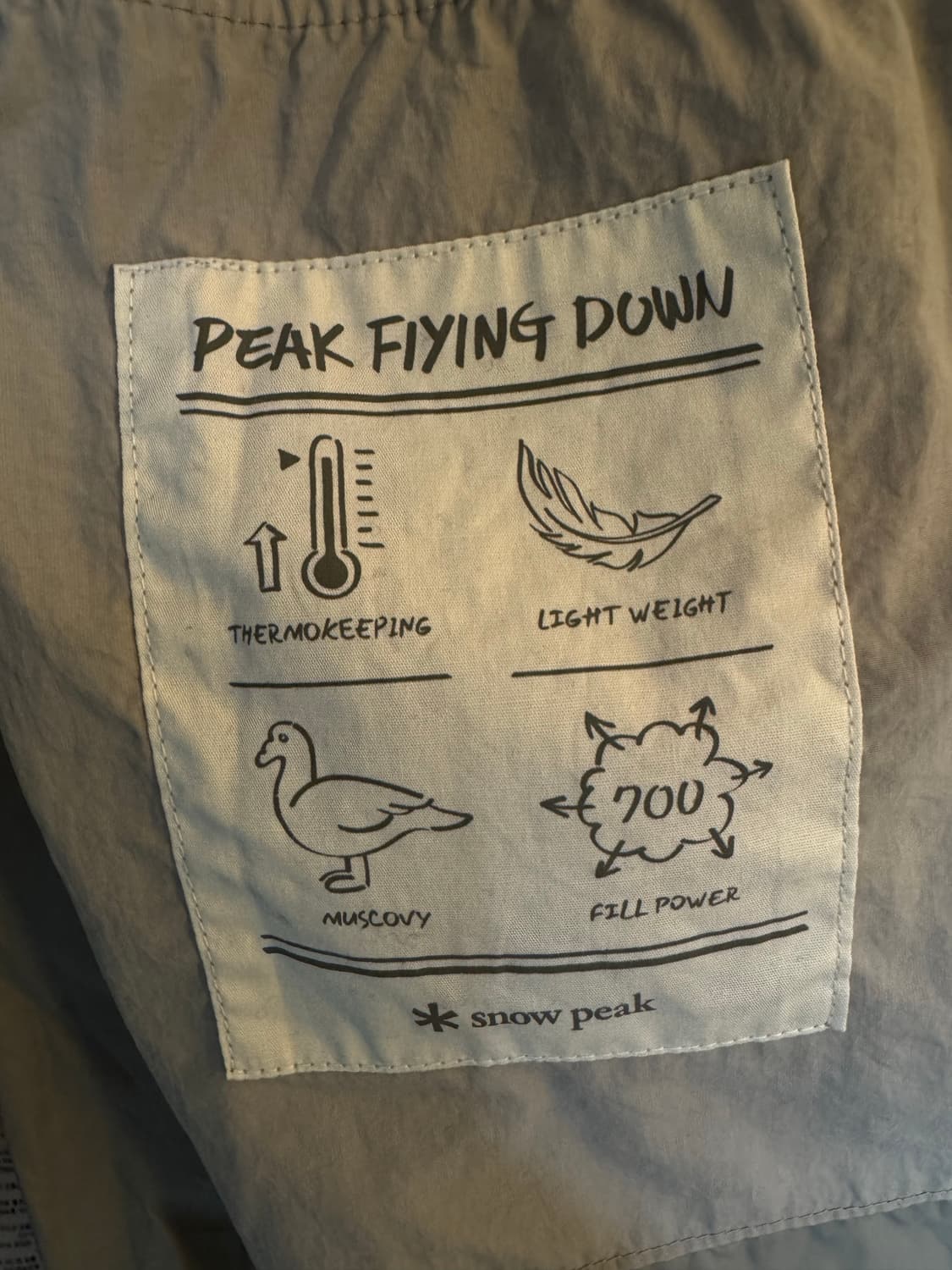 [L]스노우피크 시티캠퍼 롱다운 자켓 구스다운 롱패딩 상품이미지5