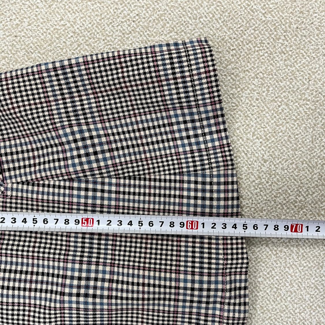 130 헤지스 키즈 체크 트렌치 코트 0213M 상품이미지5