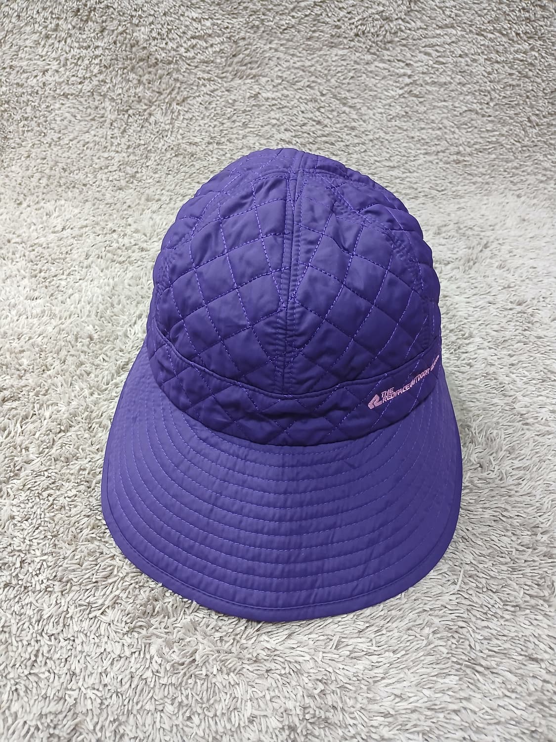 레드페이스 아웃도어 클래식 퀼팅캡 보라색 새제품 상품이미지5