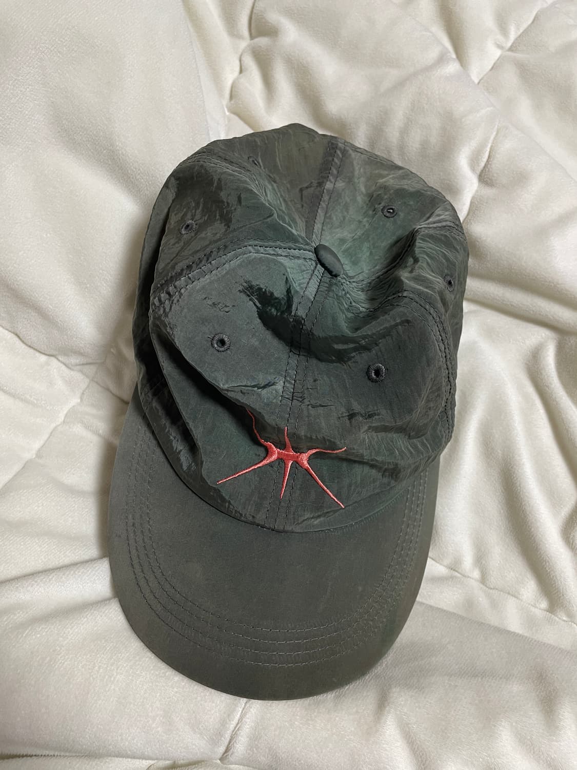 윤세 해치 나일론 캡 그레이 상품이미지2