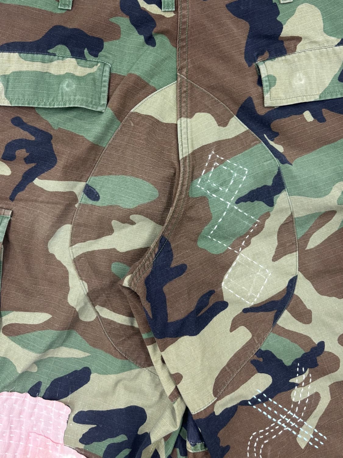 BDU Distressed Boro Sashiko Bermuda 상품이미지7