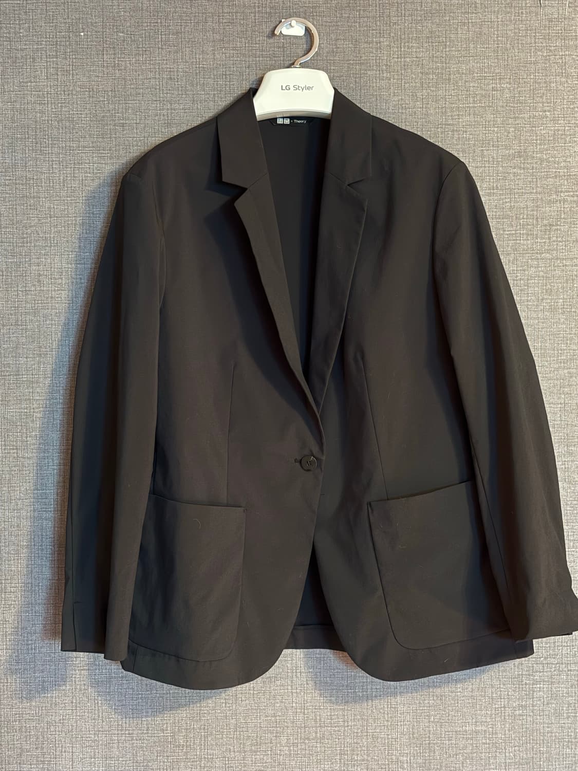 유니클로 x Theory 남성 블레이저 블랙 상품이미지1