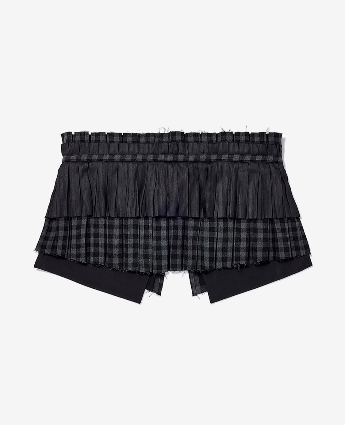 [당일배송] 오픈와이와이 플리츠 레이어드 포켓 벨트 Open Yy 스커트 상품이미지2