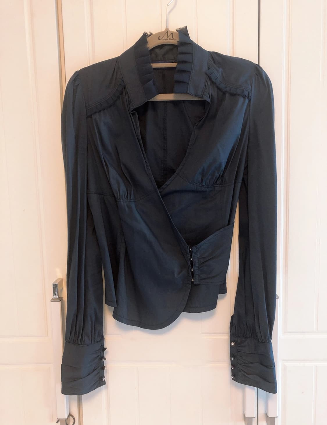 Egoist 에고이스트 고딕펑크 랩 블라우스  상품이미지2