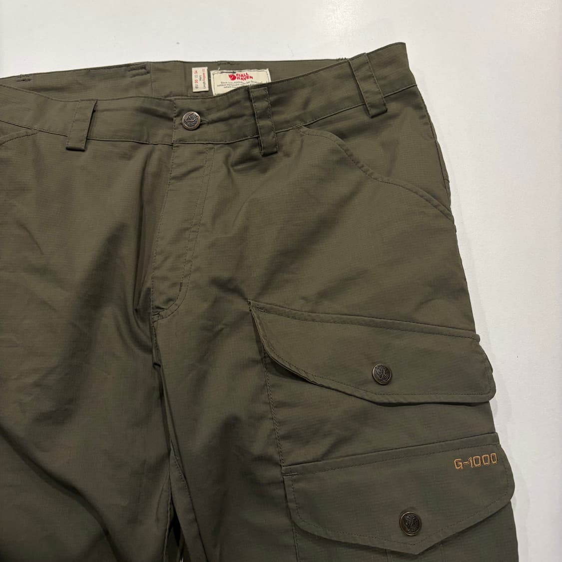 [34] 피엘라벤 G-1000 카고 바지 올리브 D419 상품이미지3