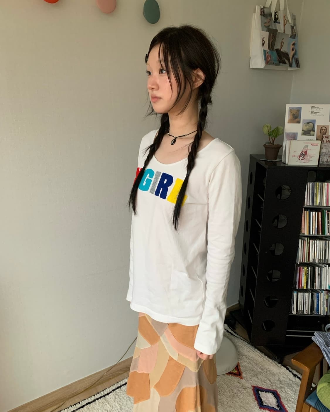 x-girl, rainbow top  상품이미지6