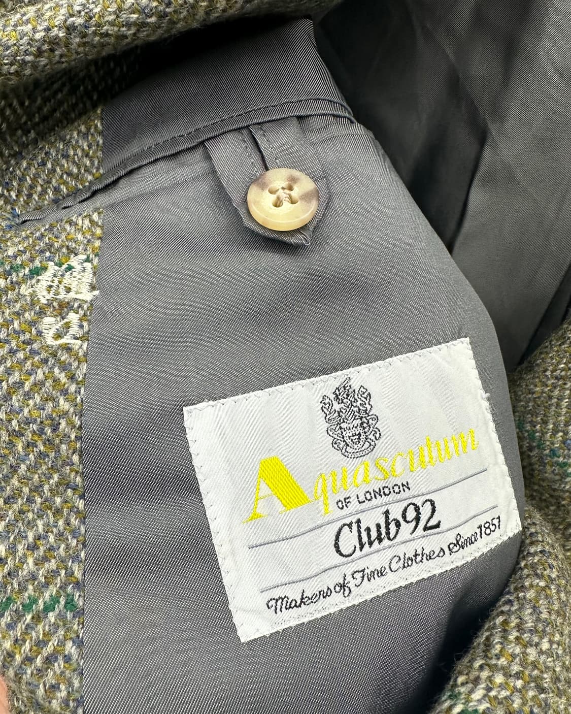 (M)아쿠아스큐텀 울 블레이져-M1380 상품이미지4