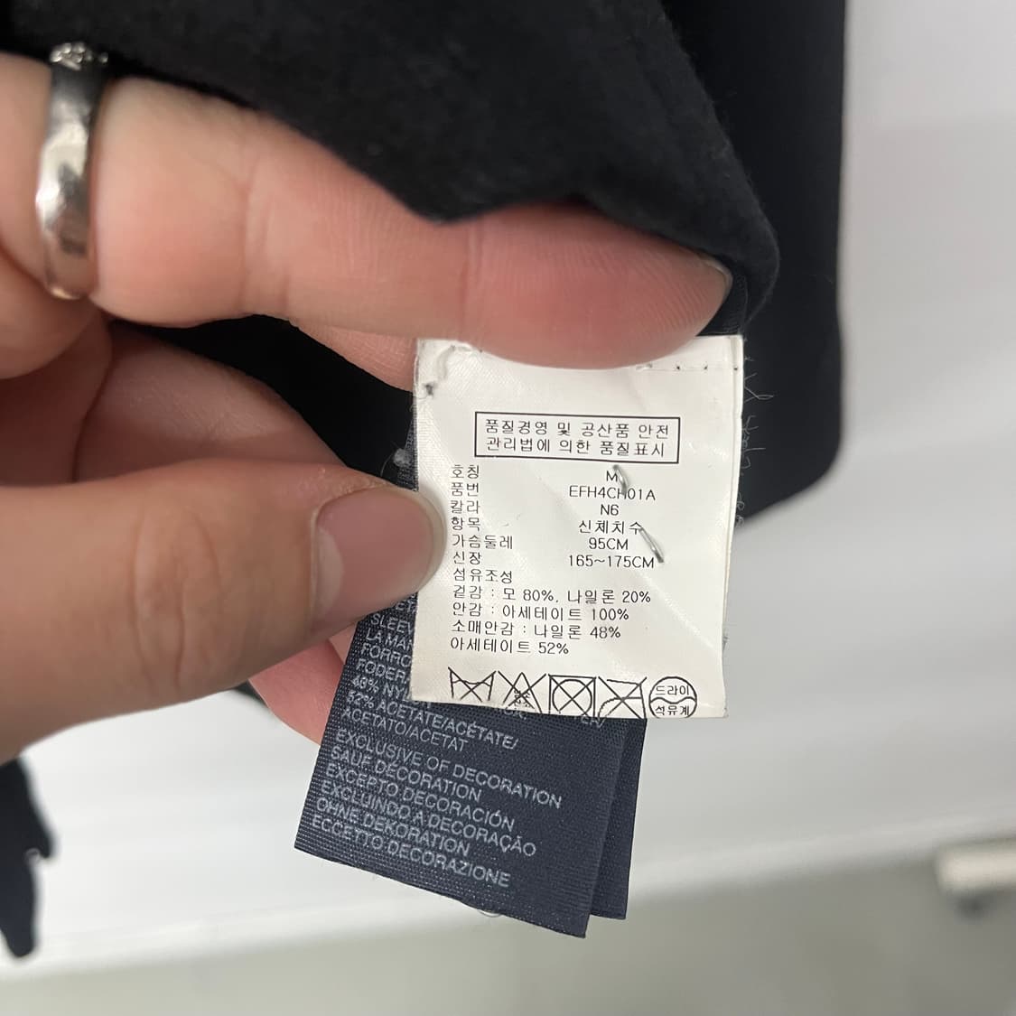 타미힐피거 블랙 후드 더플 코트 여M 상품이미지6