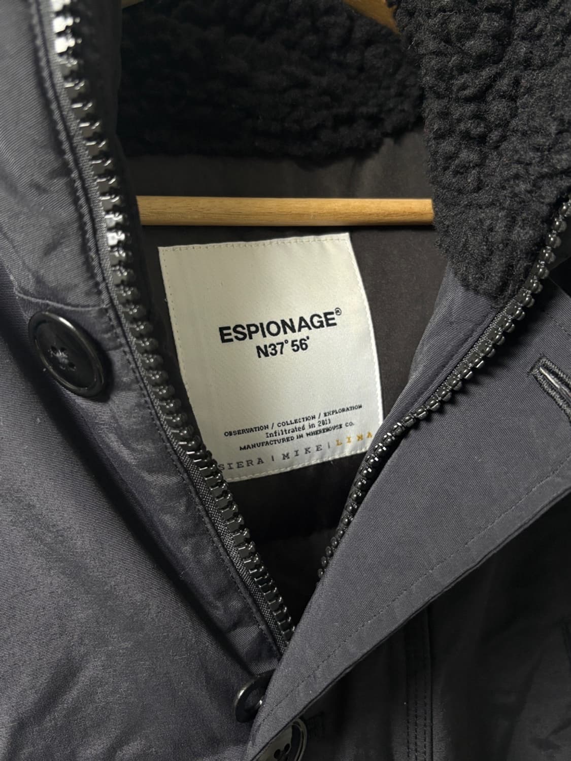 에스피오나지 패딩 자켓 상품이미지4