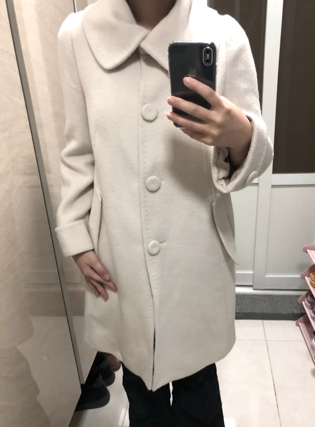 갸루코트 라떼갸루 오네갸루 모코트 빈티지 코트 상품이미지2