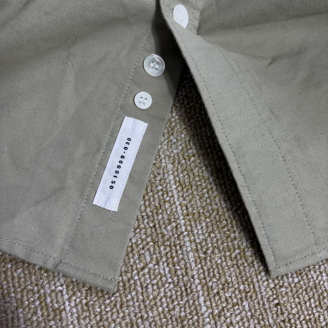 아르켓  카키색 셔츠(48) 상품이미지5