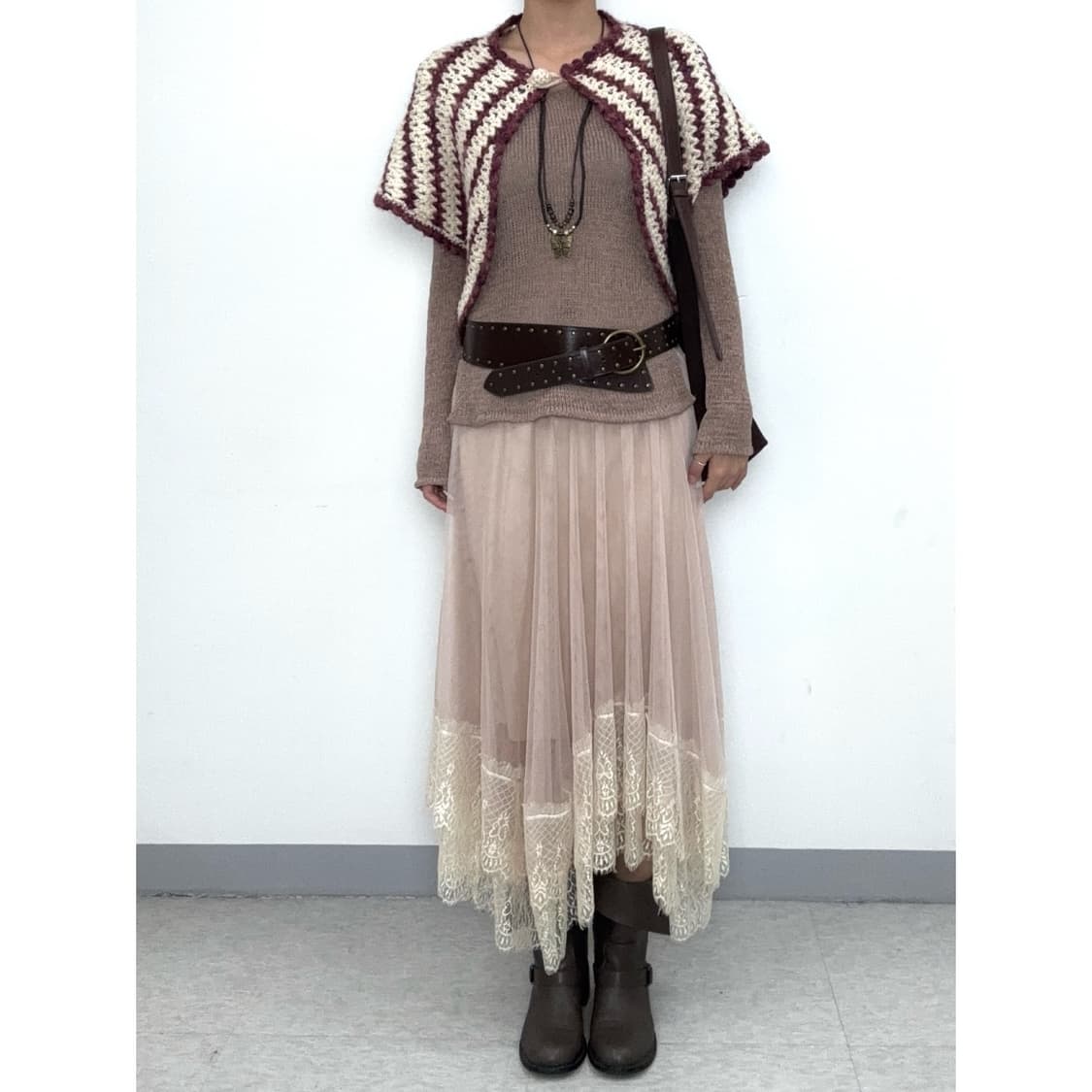 빈티지 망토 케이프 판쵸 상품이미지2