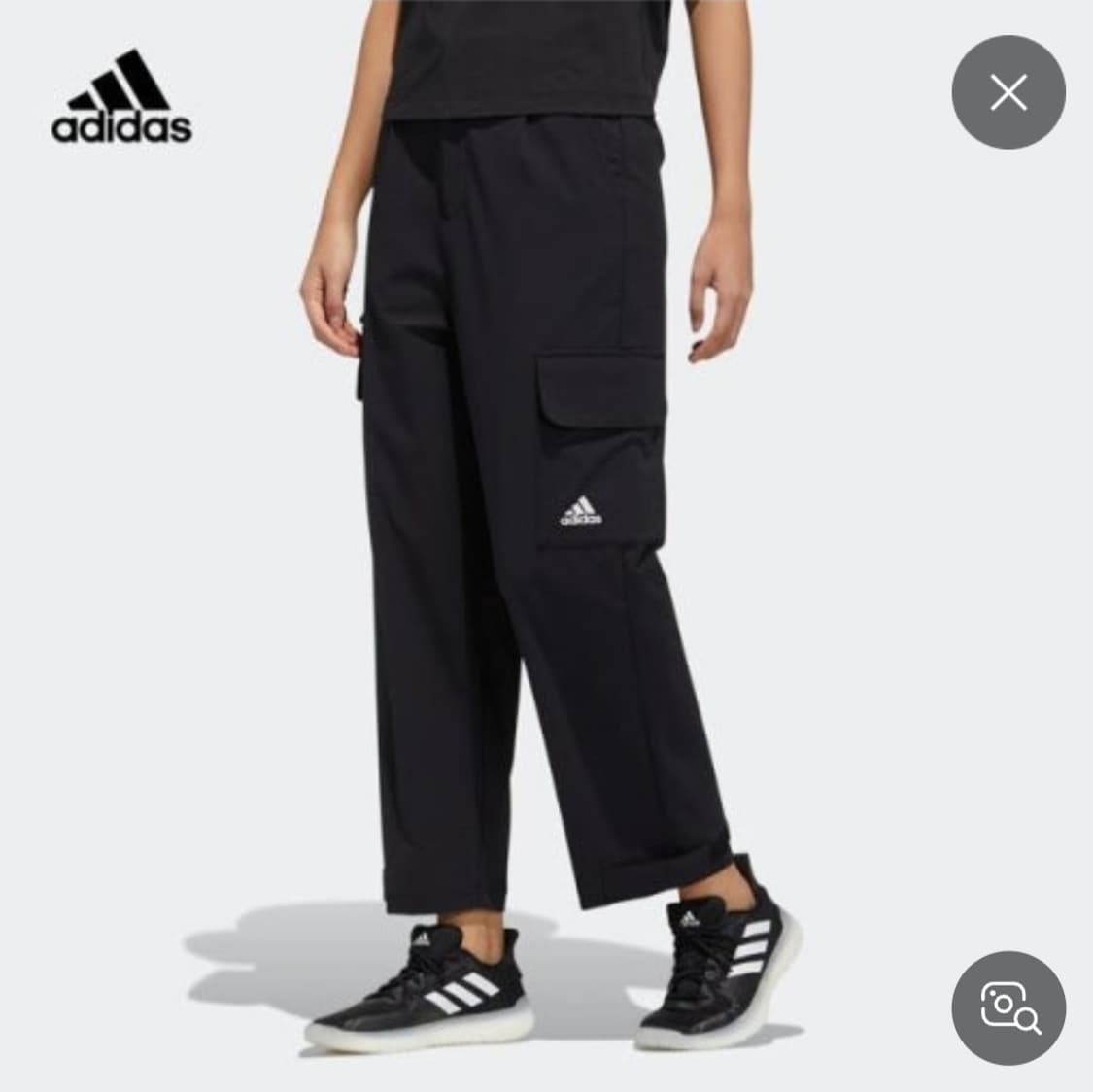 아디다스 여성 우븐 카고팬츠 M 상품이미지2