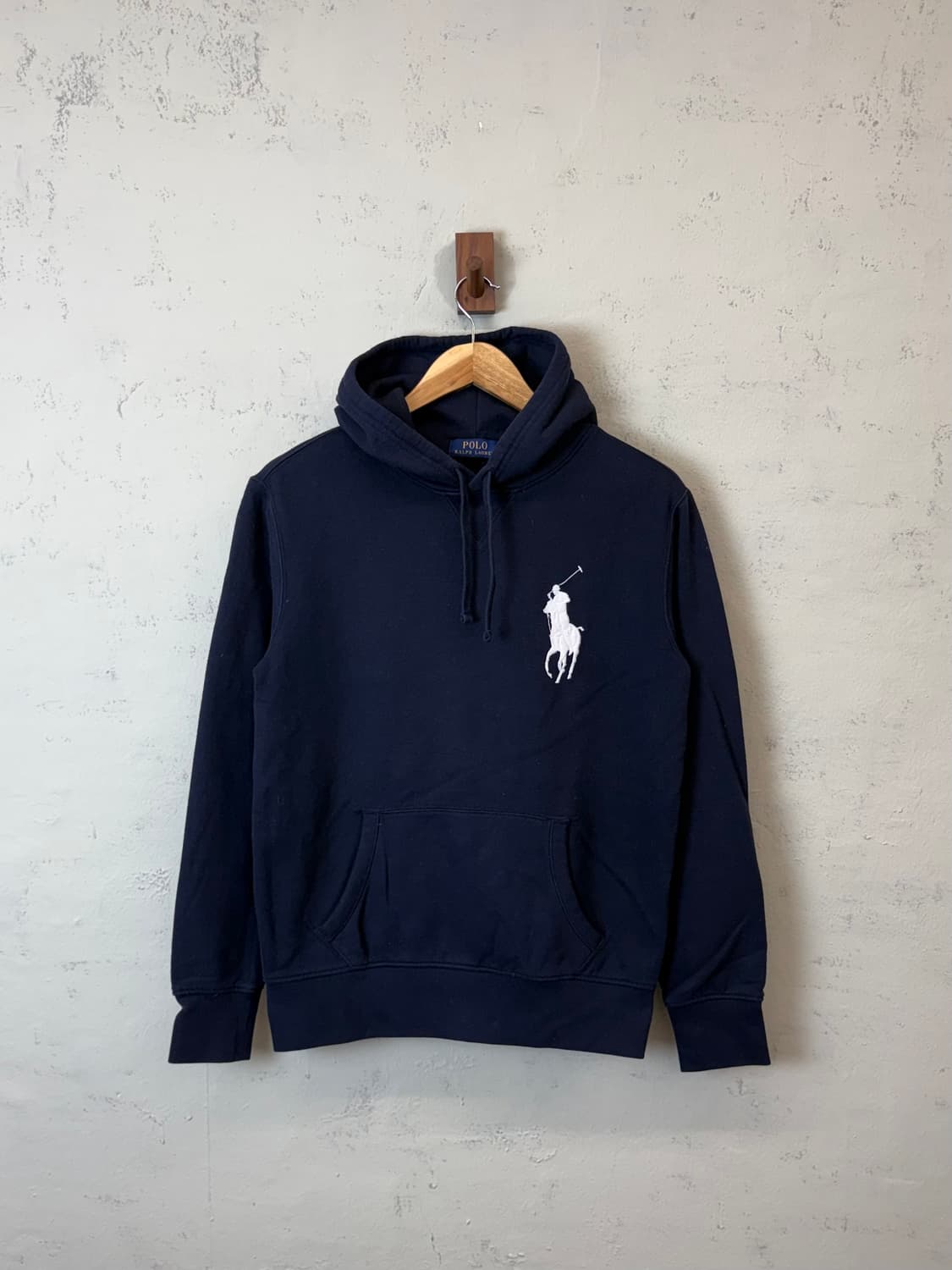 폴로랄프로렌 네이비 화이트 빅포니 후드티 상품이미지1