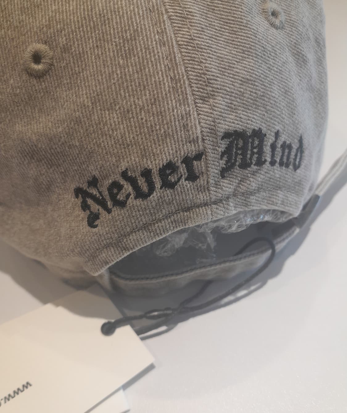 💥(새상품) 아웃스탠딩 워싱 볼캡 (베이지)
 상품이미지4