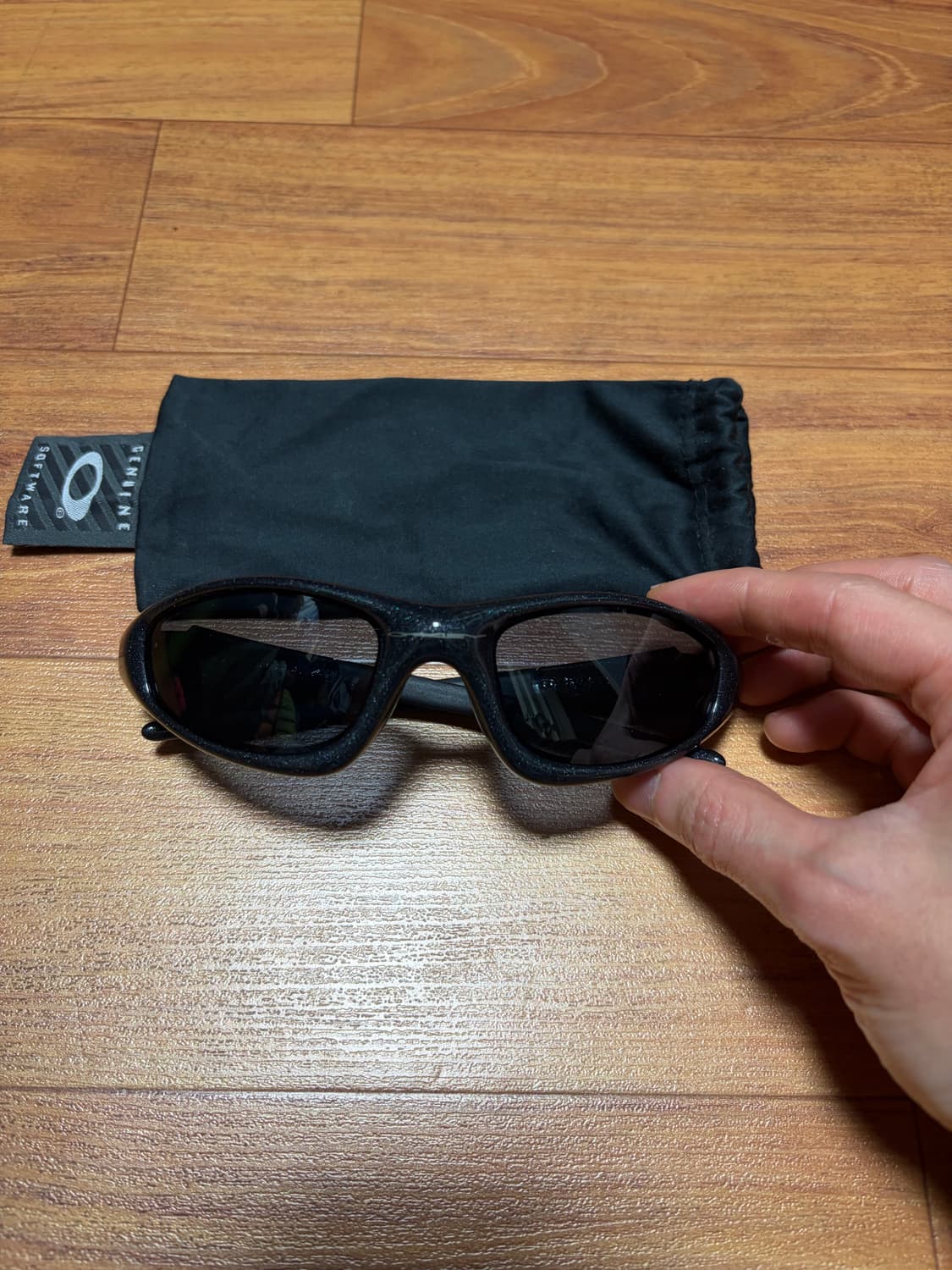 오클리 뉴스트레이트 자켓 새렌즈 스텔스 상품이미지1